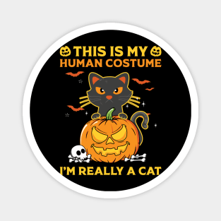 My Human Costume I’m Really A Cat Magnet